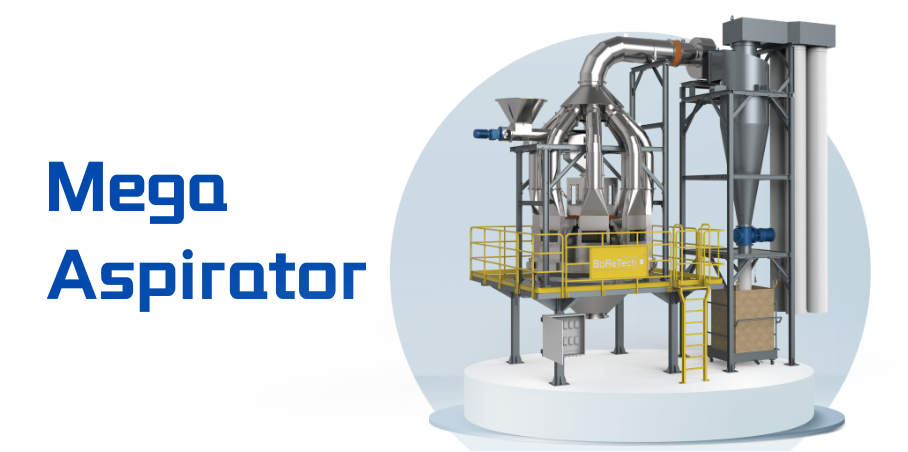 Mega Aspirator - New technology for dust and label removal
