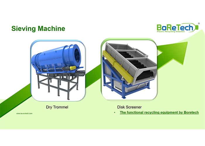 [Plastic Recycling Equipment]Boretech’s Sieving Machines